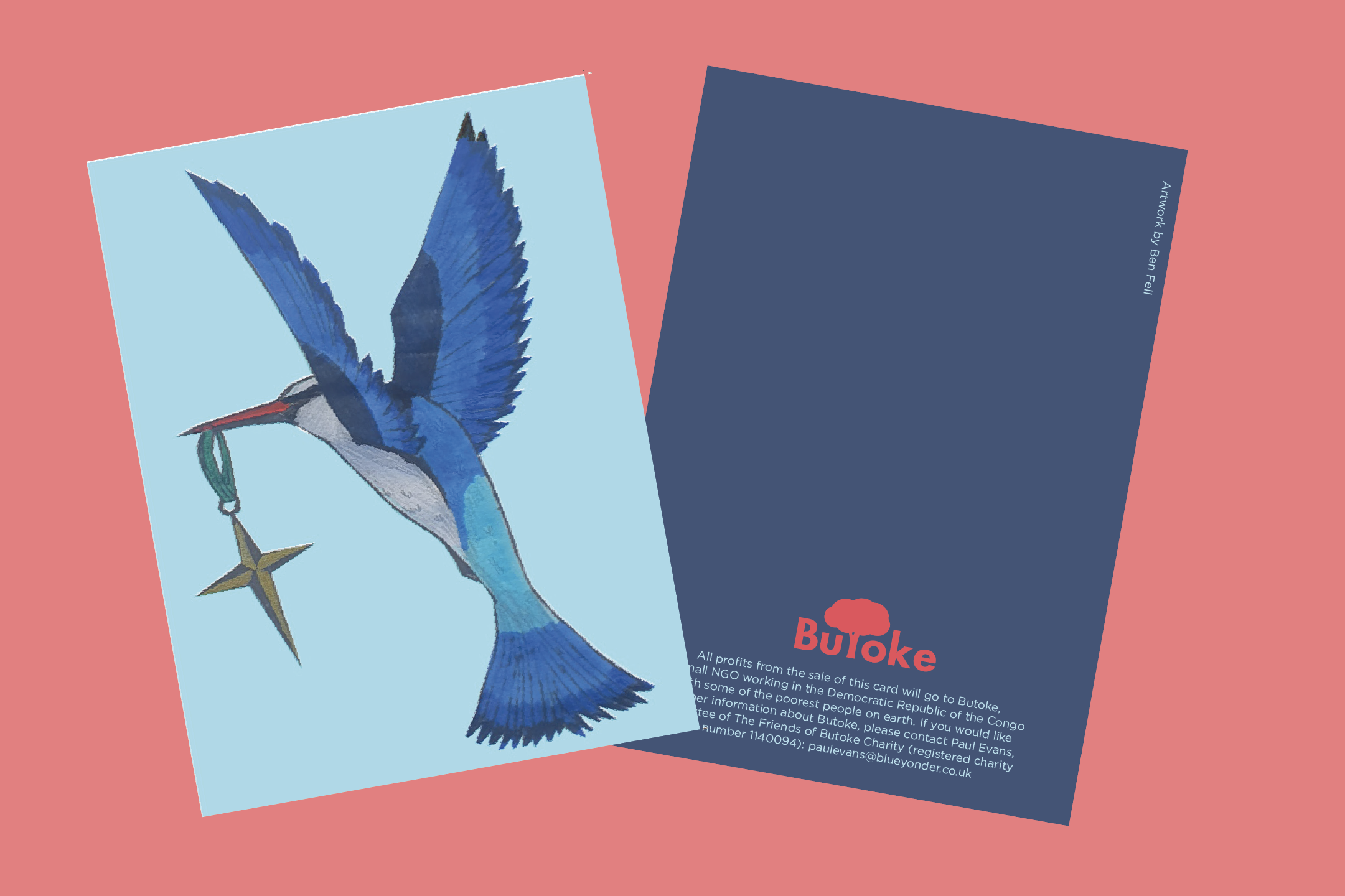 bird card with 2020 date